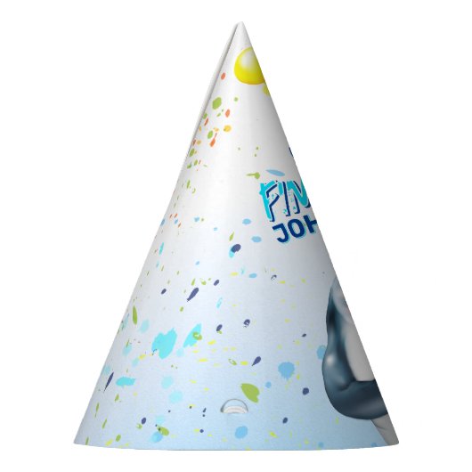 Shark Fantastic Kids Verjaardag Feesthoedjes (Links)