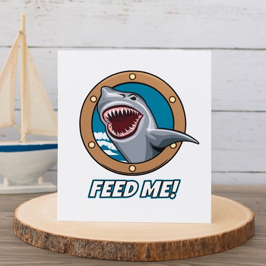 Shark Feed Me Kaart