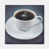 Shark Fin Coffee Magnet (Voorkant)