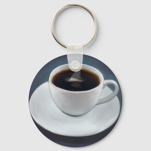 Shark Fin Coffee Sleutelhanger (Voorkant)