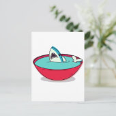 Shark Fin Soup Briefkaart (Staand voorkant)