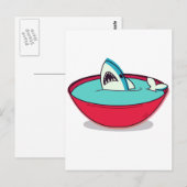 Shark Fin Soup Briefkaart (Voorkant / Achterkant)