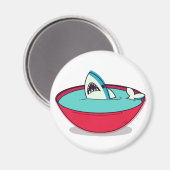 Shark Fin Soup Magneet (Voorkant / Achterkant)