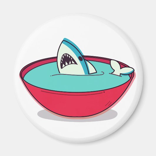 Shark Fin Soup Magneet (Voorkant)