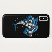 Shark Fitness Gewichtstilling Case-Mate iPhone Case (Achterkant (horizontaal))