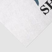 Shark focuste zich vooruit als een haai tissuepapier (Detail)