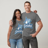 Shark Football nieuwe game T-shirt (Unisex)