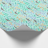 Shark Fun Cadeaupapier (Hoek)