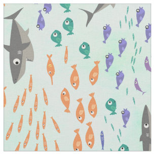 Shark Fun Stof