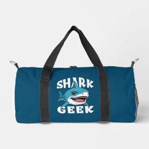 Shark Geek - Schattige ontwerp voor haaienliefhebb Plunjezak