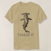Shark Gezegden Funny Nailed It Pullover (Design voorkant)