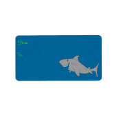 Shark Gift Label (Voorkant)