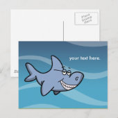 Shark Grin Briefkaart (Voorkant / Achterkant)
