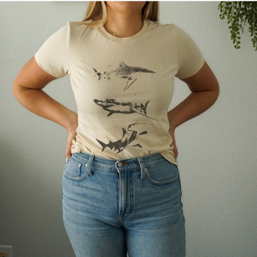 Shark Grunge esthetisch T-shirt