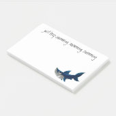 Shark "Hai" v2 Post-it® Notes (Schuin)