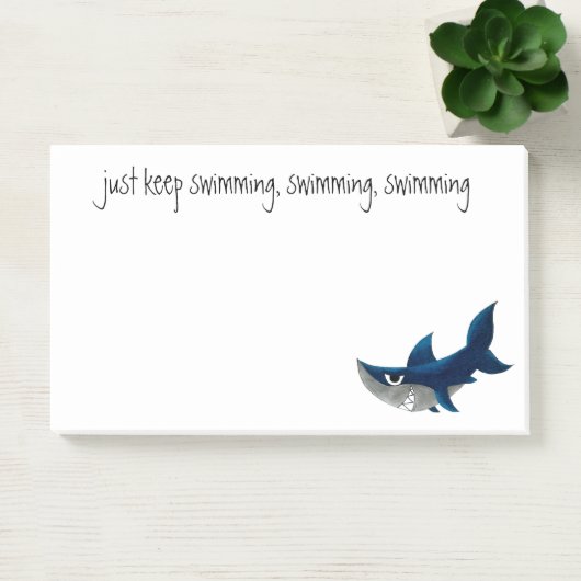 Shark "Hai" v2 Post-it® Notes (Kantoor)