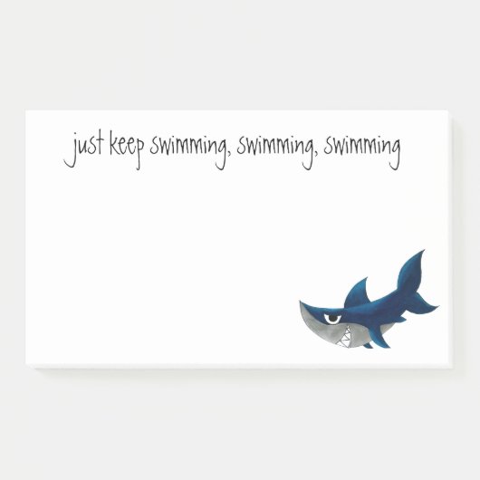 Shark "Hai" v2 Post-it® Notes (Voorkant)