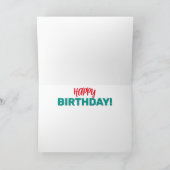 Shark Happy Birthday Kaart (Binnen)