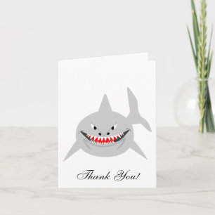 Shark Hartelijk dank Bedankkaart