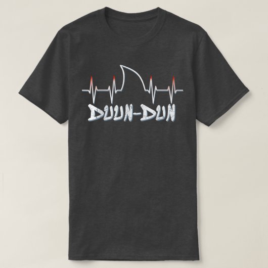 Shark Heartbeat TeeWeek Duun Dun T-shirt (Design voorkant)