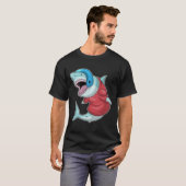 Shark Helmet Football T-shirt (Voorkant volledig)