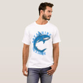 Shark Hustle, Strength & Determination T-shirt (Voorkant volledig)