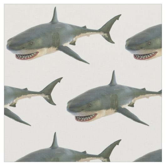Shark Identification Chart Stof (Close Up)