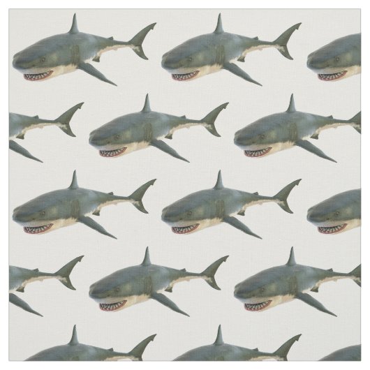 Shark Identification Chart Stof (Swatch)