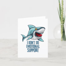 Shark, ik doe geen emotionele steun