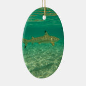 Shark in bora bora bora keramisch ornament (Rechts)