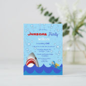 Shark in het kader van de uitnodiging voor de eers (Staand voorkant)