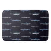 Shark Invasion Pattern Badmat (Voorkant)