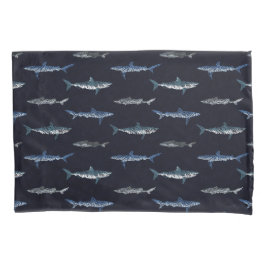 Shark Invasion Pattern Kussensloop