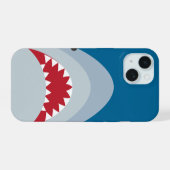 Shark iPhone hoesje 15 Case (Achterkant horizontaal)