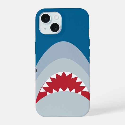 Shark iPhone hoesje 15 Case (Achterkant)