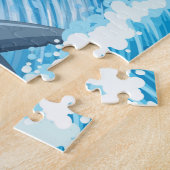 Shark Jigzaag Puzzle Legpuzzel (Zijkant)