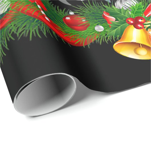 Shark kerstboom, haaienlovers cadeaupapier (Rol Hoek)