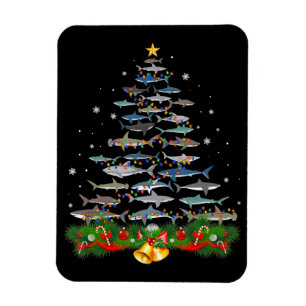 Shark kerstboom, haaienlovers magneet