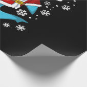 Shark kerstcadeautjes Kinder kerstkerstkerstfeestj Cadeaupapier (Hoek)