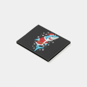 Shark kerstcadeautjes voor kerstcadeautjes post-it® notes (Schuin)