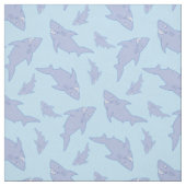 Shark Kind Baby Nursery Decor Cute Stof (Swatch)