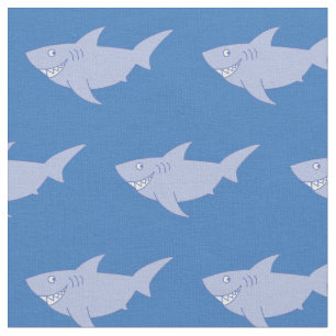 Shark Kind Baby Nursery Decor Cute Stof