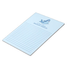 Shark Kind Cute Kawaii Briefpapier Notepad