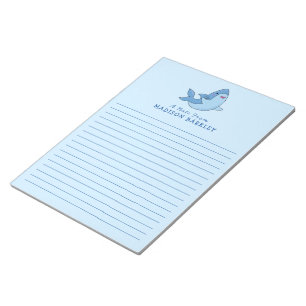 Shark Kind Cute Kawaii Briefpapier Notepad Notitieblok