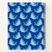 Shark Kind Cute Kawaii Notitieboek (Achterkant)