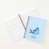 Shark Kind Cute Kawaii Notitieboek (Binnen)