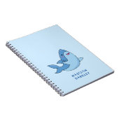 Shark Kind Cute Kawaii Notitieboek (Rechterzijde)