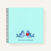 Shark Kind Cute Kawaii Notitieboek (Voorkant)