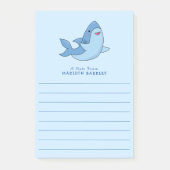 Shark Kind Cute Kawaii Post-it Notes (Voorkant)