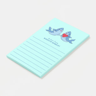 Shark Kind Cute Kawaii Post-it Notes